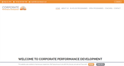 Desktop Screenshot of corporatepd.co.uk